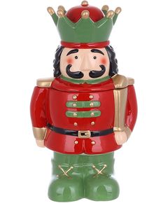 Банка для зберігання новорічна Лускунчик Королівський 1,5 л