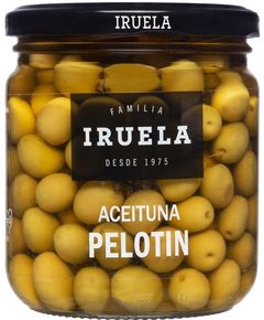 Iruela Оливки зелені Пелотін з кісточкою 370 мл