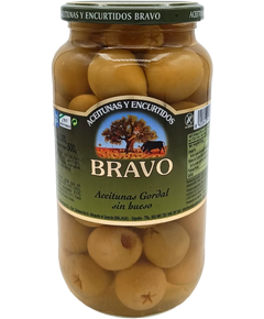 Bravo Оливки зелені Гордаль без кісточки 1 кг