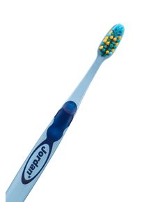 Jordan Зубна щітка для дітей 9+років Step3 Hello Smile 1 шт., Основний колір: Синій