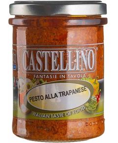 Castellino Соус Песто Трапанезе з томатами, мигдалем та базиліком 180 г