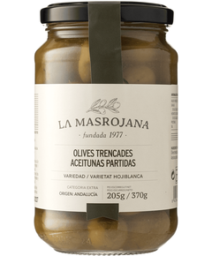 La Masrojana Оливки зелені Ходжібланка з кісточкою 370 г