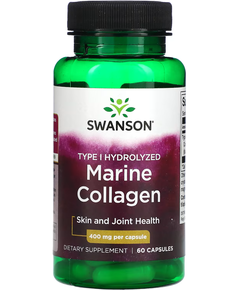 Swanson Морський Колаген 400 мг 60 капсул