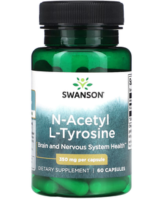 Swanson N-Ацетил-L-Тирозин 350 мг 60 капсул