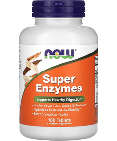Now Foods Super Enzymes Cуперферменти 180 таблеток