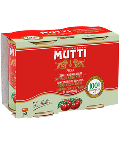Mutti Томатна паста Подвійної Концентрації 28% упаковка 2шт*140 г