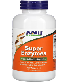 Now Foods Super Enzymes Cуперферменти 180 капсул