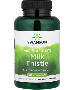 Swanson Full Spectrum Розторопша 500 мг 100 веганських капсул