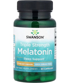 Swanson Мелатонін 10 мг Потрійної Сили 60 капсул