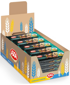 AXA Батончики злакові Журавлина-Мигдаль-Мед упаковка 30шт*30 г