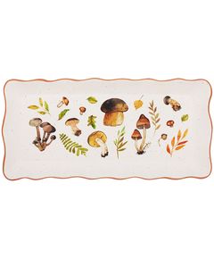 Блюдо для подачі керамічне Грибна Галявина 40,5 см