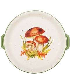 Блюдо для подачі керамічне Грибна Галявина 28 см