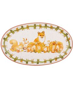 Блюдо для подачі керамічне Лисичка на Галявині 32 см