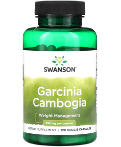 Swanson Гарцинія Камбоджійська 250 мг 120 вегетаріанських капсул