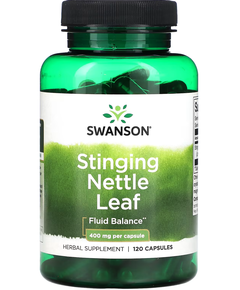 Swanson Листя Кропиви Дводомної 400 мг 120 капсул