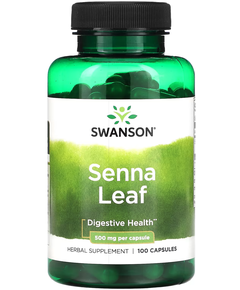 Swanson Листя Сенни 500 мг 100 капсул