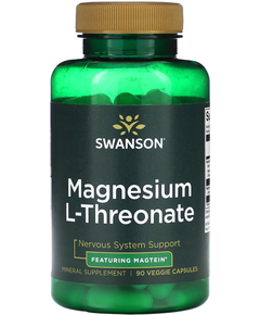 Swanson L-Треонат Магнію 90 вегетаріанських капсул