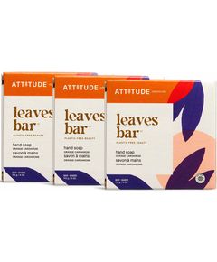 Attitude Мило тверде для рук Апельсин та Кардамон Набір 3шт*113 г