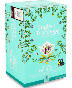 Чай трав'яний М'ята органічний English Tea Shop пакетований 20шт*1,5 г