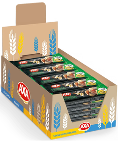 AXA Батончики злакові Мигдаль-Шоколад-Мед упаковка 30шт*30 г