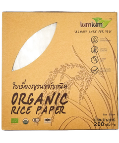 Lumlum Папір рисовий 22 см 200 г