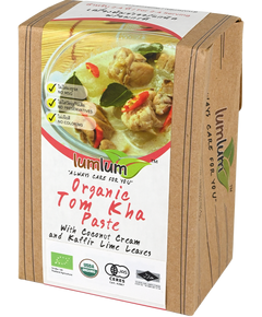 Lumlum Паста Том Кха з кокосовим молоком та листям кафрського лайма органічна 100 г
