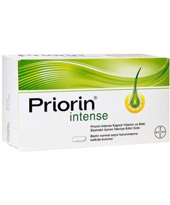 Bayer Priorin Intense Капсули для росту волосся 120 капсул