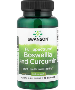 Swanson Full Spectrum Босвелія та Куркумін 60 капсул