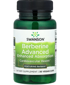 Swanson Барберин 550 мг Покращене Засвоєння 30 веганських капсул