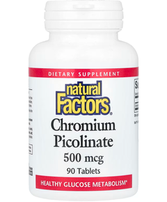 Natural Factors Піколінат Хрому 500 мкг 90 таблеток