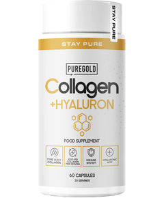 Pure Gold Колаген + Гіалуронова Кислота 60 капсул