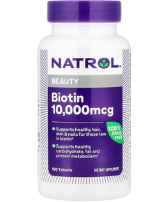 Natrol Біотин 10000 мкг 100 таблеток
