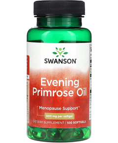 Swanson Олія Примули Вечірньої 500 мг 100 м'яких капсул