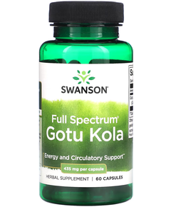 Swanson Full Spectrum Готу Кола 435 мг 60 капсул