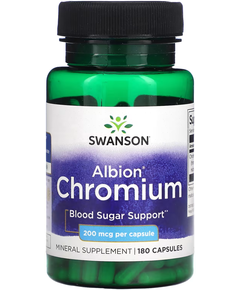 Swanson Albion Хром 200 мкг 180 капсул