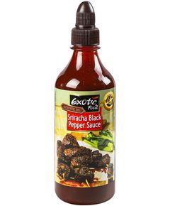 Соус Шрірача з чорним перцем Exotic Food 455 мл