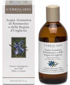 L'Erbolario Тонік для комбінованої та жирної шкіри обличчя ароматизований Розмарин 200 мл