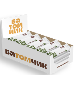 ТОМ Батончики шоколадні Фісташка Батомчик упаковка 20шт*45 г