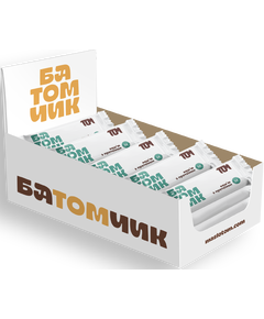 ТОМ Батончики шоколадні Кеш'ю з Шоколадною Карамеллю Батомчик упаковка 20шт*45 г