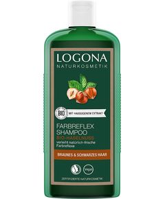 Logona Шампунь для фарбованого волосся темно-коричневого з органічним Фундуком 250 мл