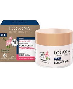 Logona Крем для обличчя нічний зволожуючий Троянда 50 мл