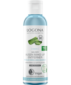 Logona Засіб для зняття макіяжу з очей Алое Вера-Мигдалева Олія органічний 125 мл
