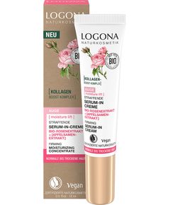Logona Сироватка-крем для шкіри навколо очей Троянда органічна 15 мл