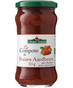 Coteaux Nantais Компоте Полуниця органічний біодинамічний 315 г