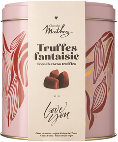Mathez Цукерки шоколадні Трюфель з Журавлиною в банці 250 г