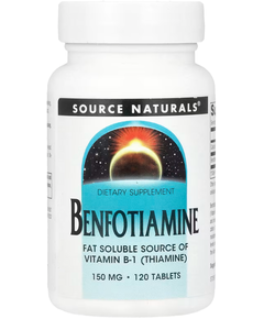 Source Naturals Бенфотіамін 150 мг 120 таблеток