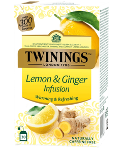 Twinings Чай фруктовий Лимон-Імбир пакет 20*1,5 г