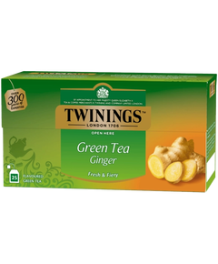 Twinings Чай зелений з імбирем Green Tea Ginger пакет 25*1,6 г