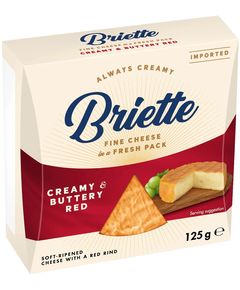 Briette Сир Брієтте з пліснявою Creamy & Buttery Red Сир 60% 125 г