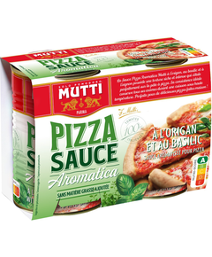 Mutti Томатний соус для піци Ароматний з Травами упаковка 2шт*400 г